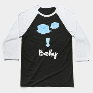 Ice Twice Baby - pregnancy announcement tshirts and gifts Baseball T-Shirt